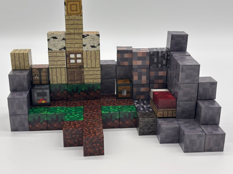 Set Cuburi Magnetice – 98 Piese, Dimensiune Cutie 20x15 cm, Cub 2x2 cm [10]