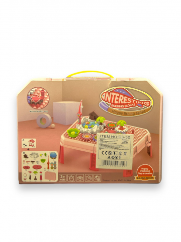 Joc de Construit, Pescuit, cu Lumini, Cablu USB de incarcare, 52 Piese [1]