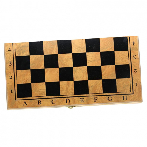 Joc de Sah, Table si Dame, 30 x 15 cm, Lemn [2]