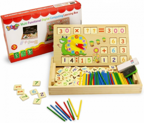 Joc din Lemn Multifunctional, de Invatare a Matematicii [0]