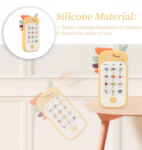 Jucarie interactiva / telefon in Forma de Unicorn, 12 Functii, Plastic [2]