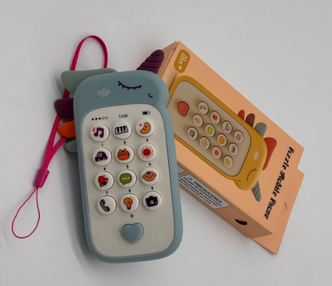 Jucarie interactiva / telefon in Forma de Unicorn, 12 Functii, Plastic [1]