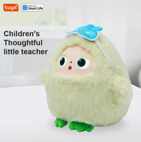 Jucarie Plus Inteligenta AI cu Voce in Limba Romana, Ochi LED, Recunoastere Emotii, GPT-4o Mini, Interactiva pentru Copii si Adulti, Control din Aplicatie Tuya, 30 cm [4]