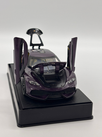 Automacheta Koenigsegg Gemera din Metal– din Meta, cu Sunete si Lumini, Elemente Mobile, 15 cm [8]