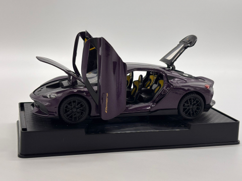 Automacheta Koenigsegg Gemera din Metal– din Meta, cu Sunete si Lumini, Elemente Mobile, 15 cm [11]