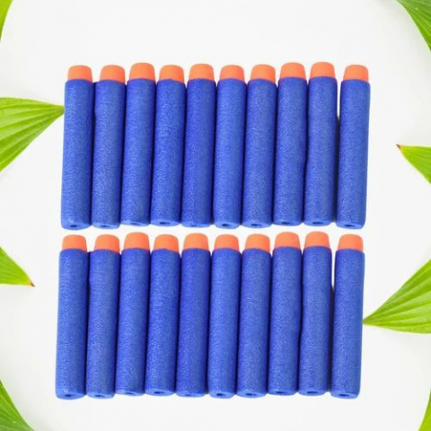 Lansator de Ventuze pentru Copii, 20 Gloante din Spuma - Rosu [7]