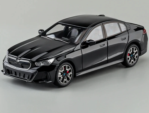 Macheta BMW i5 M60 din Metal – 20,5 cm, cu Sunete, Lumini, Funcție Pull-Back și Roți Direcționabile [4]