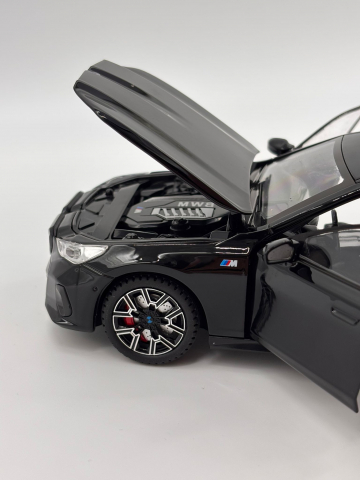 Macheta BMW i5 M60 din Metal – 20,5 cm, cu Sunete, Lumini, Funcție Pull-Back și Roți Direcționabile [16]