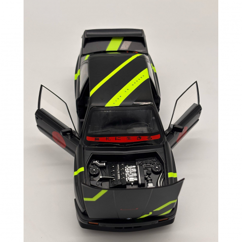 Macheta BMW M3 E30, din Metal cu Sunete, Lumini, Functie Pull-Back, Usi, Capota si Portbagaj Deschizatoare si Detalii Realistice [3]