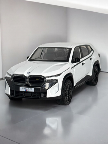Macheta BMW XM, Fum pe Baza de Apa, Faruri si Stopuri Luminoase, din Metal, cu Lumini si Sunete realistice de Motor si Alarma, Volan Functional, cu Functie Pull-Back, cu Functie de Deschidere a Usilor [5]