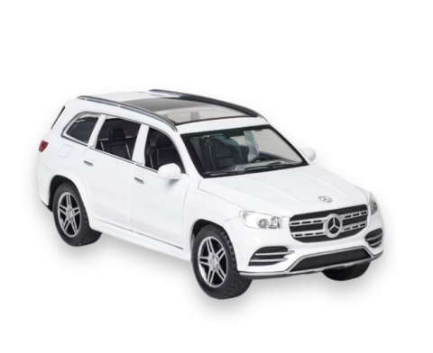 Toate Produsele - Macheta GLS 580, Portbagaj Detasabil, Faruri si Stopuri Luminoase, din Metal, cu Lumini si Sunete realistice de Motor si Alarma, Volan Functional, cu Functie Pull-Back, cu Functie de Deschidere a Usil