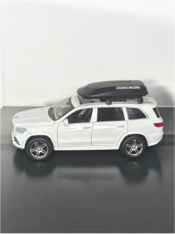 Macheta GLS 580, Portbagaj Detasabil, Faruri si Stopuri Luminoase, din Metal, cu Lumini si Sunete realistice de Motor si Alarma, Volan Functional, cu Functie Pull-Back, cu Functie de Deschidere a Usil [3]