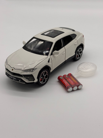 Macheta Lamborghini Urus, Fum pe Baza de Apa, din Metal, cu Lumini si Sunete realistice de Motor si Alarma, cu Functie Pull-Back, cu Functie de Deschidere a Usilor [11]