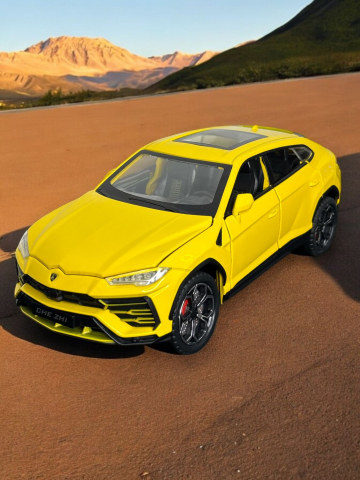 Macheta Lamborghini Urus, Fum pe Baza de Apa, din Metal, cu Lumini si Sunete realistice de Motor si Alarma, cu Functie Pull-Back, cu Functie de Deschidere a Usilor [13]