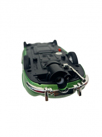 Macheta Mercedes-Benz 300 SL, Fum pe Baza de Apa, Sunete de Motor si Lumini, Functii de Deschidere Usi si Pull-Back, Verde, 1:24 [7]