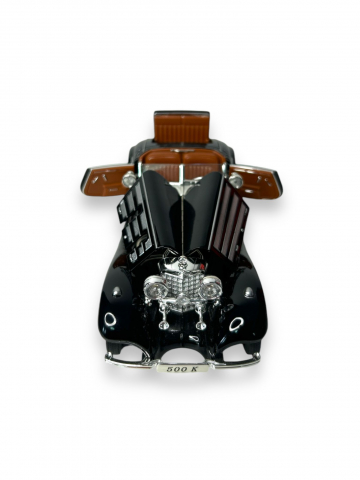 Macheta Mercedes-Benz 500 K  Specialroadster 1936, Fum pe Baza de Apa, Sunete de Motor si Lumini, Functii de Deschidere Usi si Pull-Back, Negru, 1:24 [6]