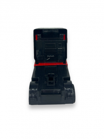 Macheta Tir ”Truck King”, Metal, 12 cm - Rosu [2]