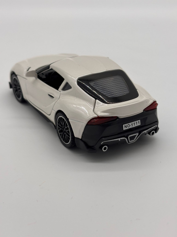 Macheta Toyota Supra, Metal, Sunete de Motor si Lumini, Functii de Deschidere Usi si Pull-Back, 15 cm [5]