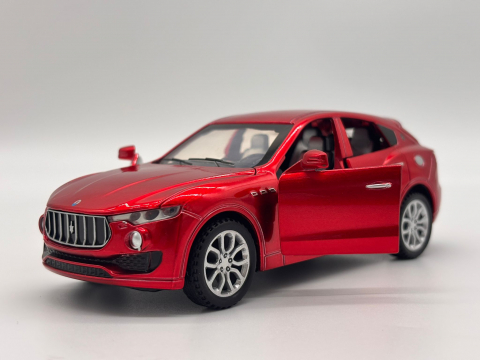 Automacheta Maserati Levante, din Metal, 15 cm – Cu Funcție Pull-Back, Sunete, Lumini și Elemente Mobile [7]