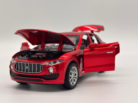 Automacheta Maserati Levante, din Metal, 15 cm – Cu Funcție Pull-Back, Sunete, Lumini și Elemente Mobile [10]