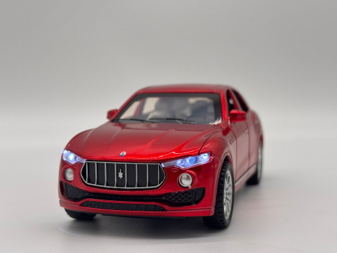 Automacheta Maserati Levante, din Metal, 15 cm – Cu Funcție Pull-Back, Sunete, Lumini și Elemente Mobile [13]