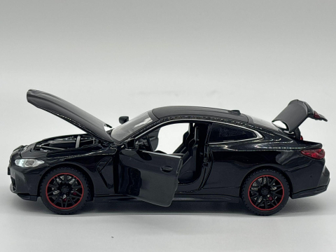 Mașină din Metal BMW M4 G82, 1:32, Functie Pullback, Uși Deschizătoare, Lumini și Sunete, 15 cm [8]