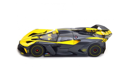Mașină din Metal Bugatti Bolide 1:32, Hypercar cu Pullback, Uși Deschizătoare în Sus, Lumini și Sunete, 15 cm [1]