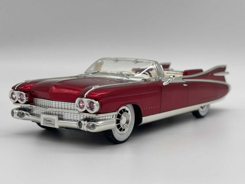 Mașină din Metal Cadillac Eldorado Biarritz 1959 Decapotabilă 1:24, Pullback, Lumini, Uși Deschizătoare, 23 cm [7]