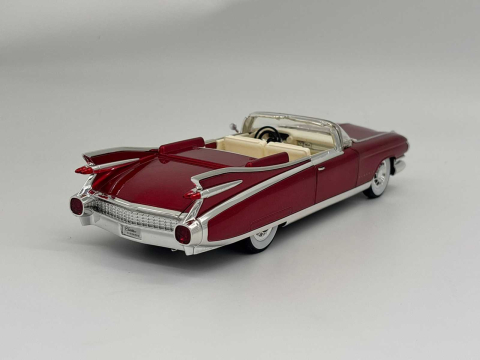 Mașină din Metal Cadillac Eldorado Biarritz 1959 Decapotabilă 1:24, Pullback, Lumini, Uși Deschizătoare, 23 cm [9]