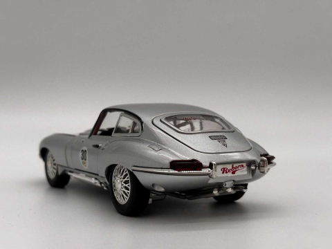 Mașină din Metal Jaguar E-Type Coupe 1:24, 19 cm, Pullback, Lumini și Sunete [6]