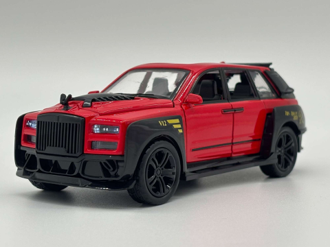 Mașină din Metal Rolls-Royce Cullinan Mansory V12 1:32, Pullback, Lumini și Sunete, Uși Față Deschizătoare, 16 cm [4]