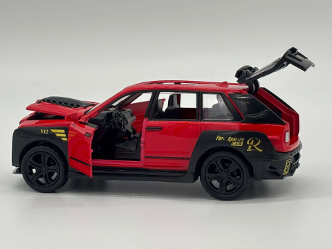 Mașină din Metal Rolls-Royce Cullinan Mansory V12 1:32, Pullback, Lumini și Sunete, Uși Față Deschizătoare, 16 cm [7]