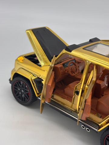 Mercedes-Benz G-Class Brabus, din Metal – 17,5 cm cu Lumină, Sunet și Elemente Mobile [3]