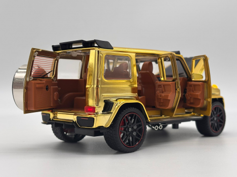 Mercedes-Benz G-Class Brabus, din Metal – 17,5 cm cu Lumină, Sunet și Elemente Mobile [10]