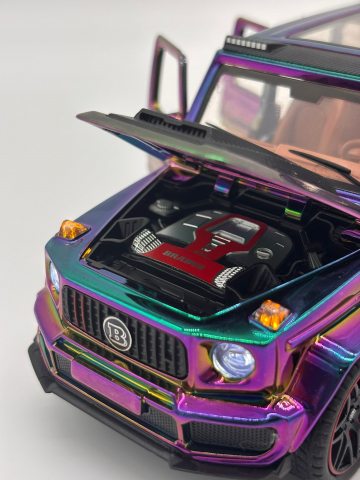 Mercedes-Benz G-Class Brabus, din Metal – 17,5 cm cu Lumină, Sunet și Elemente Mobile [2]