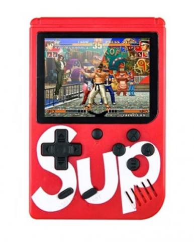 Mini Consolă Retro Portabilă cu 400 Jocuri – Conectare AV la TV, Display 8 cm, Controller, Baterie Reîncărcabilă, 12x8 cm [1]