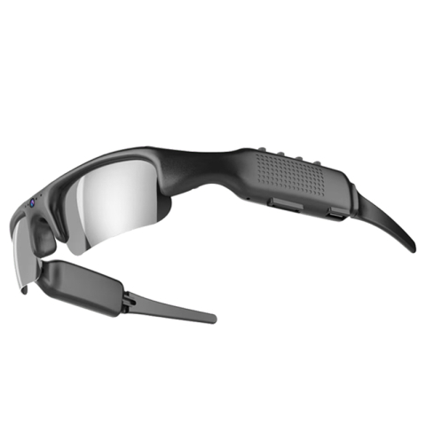 Ochelari cu Camera Video Ascunsa WiFi Full HD 1080P, Inregistrare Audio, Conectare Directa la Telefon Android/iPhone, Lentile Polarizate, Operare cu Un Singur Buton, Incarcare USB, Ideali pentru Sport [2]