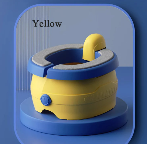 Olita Pliabila Portabila pentru Copii, Tip Scaun si Reductor WC, cu Geanta Depozitare si 10 Seturi Pungi Incluse, Anti-Alunecare [7]