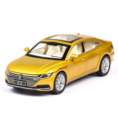 Automachetă Volkswagen Arteon CC, 15.5 cm, Funcție Pull-Back, Uși, Capotă și Portbagaj Deschizătoare, Lumină și Sunet [4]