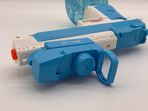 Pistol cu Apă Electric USP – Rezervor, Țintă Atașabilă, Jet Puternic, Tragere Manuală & Continuă [9]