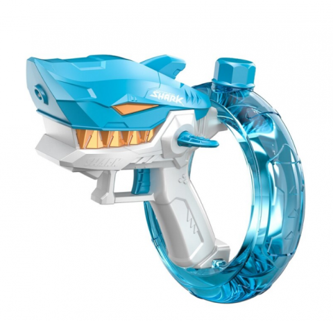 Pistol de Apă Electric în Formă de Rechin – Baterie Reîncărcabilă, Cablu USB Inclus [7]