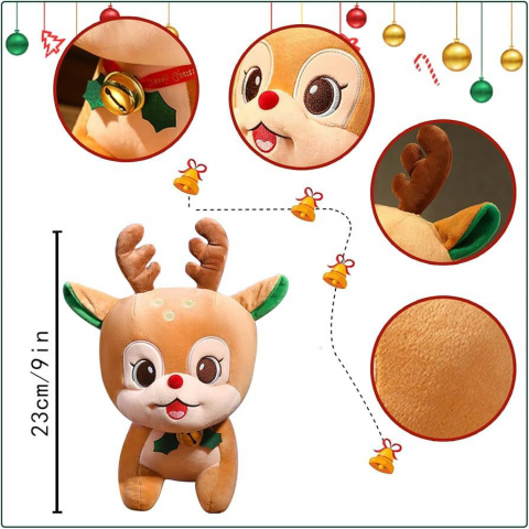 Plus in Forma de Ren 2 in 1, cu Pernuta [4]