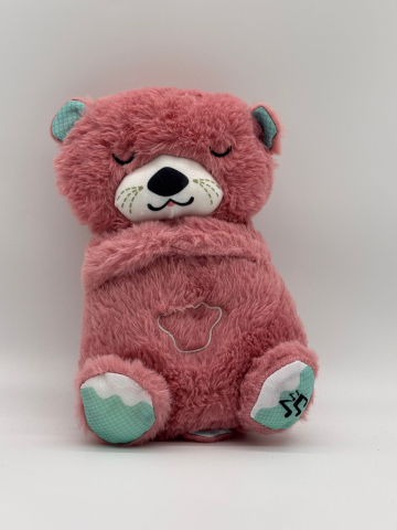 Plus Vidra care imita respiratia, are Vibratii, Muzica linistitoare, Lumina placuta, Functie de Imbunatatire a Somnului [3]