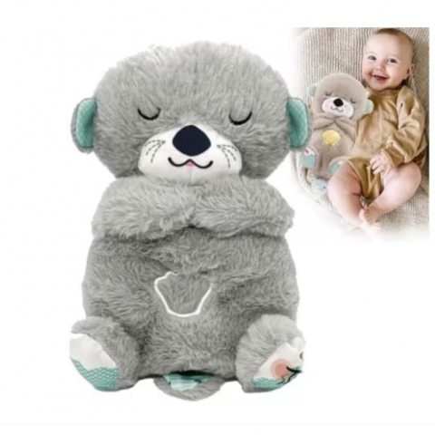 Plus Vidra care imita respiratia, are Vibratii, Muzica linistitoare, Lumina placuta, Functie de Imbunatatire a Somnului [6]