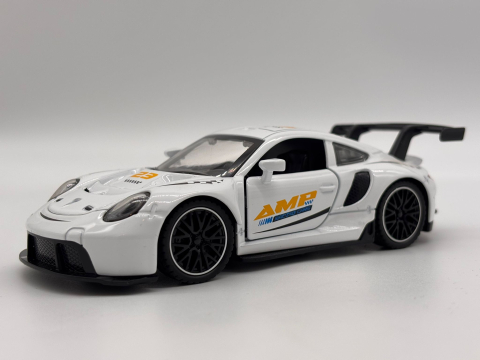 Automachetă Porsche 911, 15 cm, Funcție Pull-Back, Uși, Capotă și Portbagaj Deschizătoare, Lumină și Sunet [7]