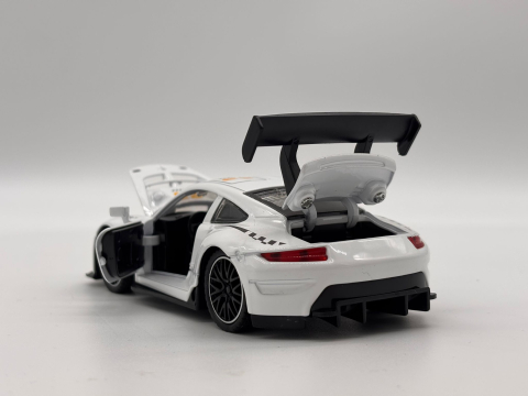 Automachetă Porsche 911, 15 cm, Funcție Pull-Back, Uși, Capotă și Portbagaj Deschizătoare, Lumină și Sunet [11]