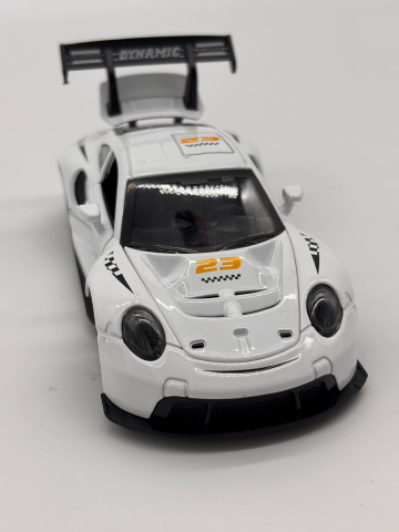 Automachetă Porsche 911, 15 cm, Funcție Pull-Back, Uși, Capotă și Portbagaj Deschizătoare, Lumină și Sunet [5]