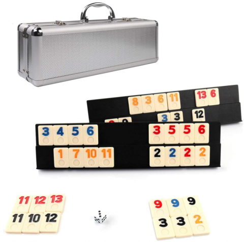 Toate Produsele - Remi în Servietă de Aluminiu – Set Complet cu Zar și Accesorii