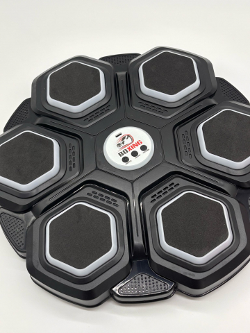 Sac de Box interactiv, Set cu 2 Manusi de Box, Montare pe Perete. Muzica, 3 Niveluri de Viteza [4]