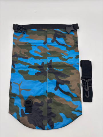 Sac Etanș Ocean Pack 10L Camo – 100% Impermeabil, Protecție Contra Apelor, Nisipului și Prafului, Curea Reglabilă Inclusă [9]